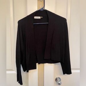 3/4 sleeve cropped cardigan CK